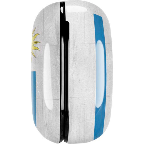 Uraguay Flag Distressed Galaxy Buds Pro Skin